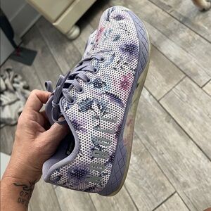 Floral Patterned Sneakers No Bull women’s size 9